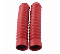 Generic Cubierta de Horquilla Delantera para Motocicleta, Polainas de 210,5x42mm, Cubierta Amortiguadora Duradera para Motocicletas, par de Plástico de (plastico 3)