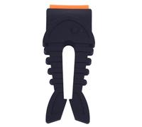 Generic Cubierta de Seguridad de la Perilla de Estufa Cubierta de Dispositivo de Seguridad del Interruptor de Silicona de Silicona para Quemador, Sellos de Bolsas (BLACK)