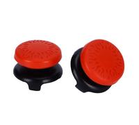 Generic Cubierta de Silicona para Palanca de Mando de, Tapa de Controlador de Palanca de Mando para Jugadores, 2 Tapas de Tecla Suave para Acciones de Juego Precisas, 4 Colores Disponibles, (Rojo)