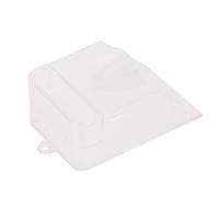 Generic Cubierta de Timbre, Tapa de Campana de la Puerta para la Pared Interior de la Puerta de la de Acceso de Acceso a la Cubierta de Huella Digital de Plástico Compatible para Cacazi