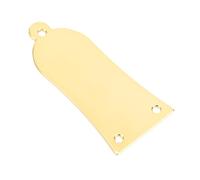 Generic Cubierta de Varilla de Armadura de Metal, Reemplazo de bajo de Guitarra Resistente con 3 Agujeros, Alta Calidad, Hierro, Negro, Plata y Oro (GOLD)