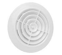 Generic Cubierta de Ventilación de Aire, Rejilla de Ventilación Redonda de 150 Mm Montaje de Techo de Pared para Espacio Público de Oficina