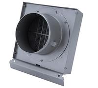 Generic Cubierta de Ventilación de Pared de Acero Inoxidable, Diseño Cuadrado a Prueba de Lluvia con Placa Guía de Agua y Malla contra Insectos, para Ventilación Interior y Exterior,