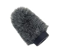 Generic Cubierta de viento peludo de micrófonos Cubierta de la pantalla del viento Fliter para NTG 1 2 3 4 Uso al aire libre, 14cm