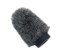 Generic Cubierta de viento peludo de micrófonos Cubierta de la pantalla del viento Fliter para NTG 1 2 3 4 Uso al aire libre, 8.5 Cm
