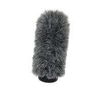 Generic Cubierta de viento peludo de micrófonos Cubierta de la pantalla del viento Fliter para NTG 1 2 3 4 Uso al aire libre, 18 Cm