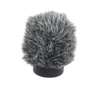 Generic Cubierta de viento peludo de micrófonos Cubierta de la pantalla del viento Fliter para NTG 1 2 3 4 Uso al aire libre, 5cm