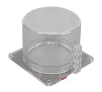 Generic Cubierta del Interruptor de Parada de Emergencia Dispositivo de Bloqueo de Botón Confiable para Mantenimiento de Averías 1 Pieza de Plástico Transparente (D60-2)