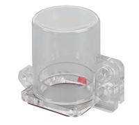 Generic Cubierta del Interruptor de Parada de Emergencia Dispositivo de Bloqueo de Botón Confiable para Mantenimiento de Averías 1 Pieza de Plástico Transparente (D60-1)