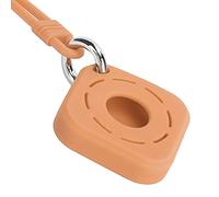 Generic Cubierta del Localizador de Silicona, Manga de Protección del Localizador de Viajes Portátiles Locator de iOS para la Oficina en Casa (Orange)