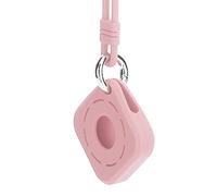 Generic Cubierta del Localizador de Silicona, Manga de Protección del Localizador de Viajes Portátiles Locator de iOS para la Oficina en Casa (Pink)