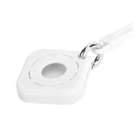 Generic Cubierta del Localizador de Silicona, Manga de Protección del Localizador de Viajes Portátiles Locator de iOS para la Oficina en Casa (Claro)