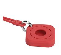Generic Cubierta del Localizador de Silicona, Manga de Protección del Localizador de Viajes Portátiles Locator de iOS para la Oficina en Casa (Rojo)