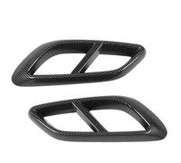 Generic Cubierta del Silenciador del Tubo de Escape Exterior del Automóvil, 1 par de Cubierta Decorativa del Tubo de Escape con Punta del Silenciador Instalación Autoadhesiva para CLE Class Coupe