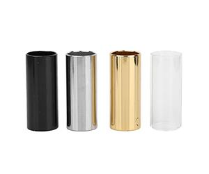 Generic Cubierta Deslizante de Vidrio para Barra Deslizante de Guitarra de Metal Duradera para una Entonación Precisa, Ideal para Música Country, Jazz, Blues, Estilos Favoritos de los Profesionales,