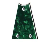 Generic Cubierta para Alma de Guitarra, Hermoso Patrón, Diseño Triangular, Fácil Instalación para Todos los Modelos de Guitarra, Plástico, 1 Unidad (GR41 Verde Perla)