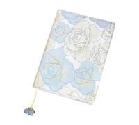 Generic Cubierta para Libro, Cubierta para Diario, Elegante, Protector de, Decoración para Diario, álbum de Recortes, álbum, Libro de Bolsillo, Tapa Du, Azul