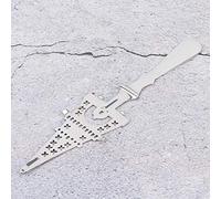 Generic Cuchara de Absenta de Hecha de Acero Inoxidable 304, Cuchara de Ajenjo Resistente a la Corrosión para Goteo de Agua Fría, Ideal para Entusiastas de los Cócteles (de absenta Iron Tower)