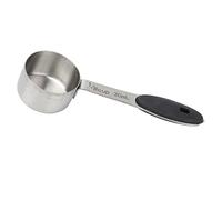 Generic Cuchara Medidora de café de Alta Calidad, Cucharada de 1/8 Taza de Acero Inoxidable con Diseño Redondo, Ideal para los Amantes del café, 30ml