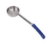 Generic Cuchara Multiusos para, Cuchara Medidora Duradera de Acero Inoxidable para Cocina, 1 Unidad (Azul 8oz (Sin Agujeros))