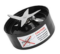 Generic Cuchilla de Licuadora Universal Eficiente de Repuesto de Cuchilla Cruzada Extractora para Exprimidor de 1000 W Acero Inoxidable ABS 4.0x4.0x2.1in para Piezas de Licuadora