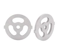 Generic Cuchilla para Picadora de Carne, Placa de Corte Duradera de Acero Inoxidable 304, ID de 7mm para Picadora de Carne Tipo 5#/B, 2 Uds para Accesorios de Cocina (Cuchillo grande de malla de