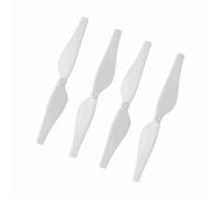 Generic Cuchillas de Fibra de Carbono Suaves y Livianas para, Reducción de Ruido para un Tiempo de Vuelo Más Largo, 4PCS para Pilotos de Drones (White)