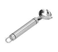 Generic Cuchillo para Fideos Rebanados con Diseño Ergonómico y Hoja Ranurada para Cortar Masa Eficiente en Casa, Acero Inoxidable 304, 1 Unidad (Mano izquierda)
