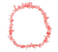 Generic Cuentas de Coral Irregulares Rosa 40 Cm, 120 Piezas Sueltas para Pulsera y Collar, Cuentas para Joyería Diy, Piedras Naturales para Hacer Pulseras y Manualidades