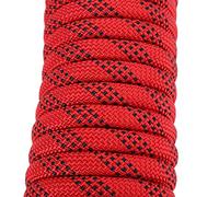 Generic Cuerda de Escalada de Supervivencia Paracord con Mosquetón, Cuerda Duradera de 12 Mm para Caza y Pesca, Roja 20 M (20m)