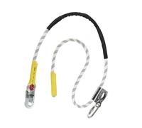 Generic Cuerda de Posicionamiento para Arboristas con Gancho de Acero Al Carbono para Trabajos en Altura, 3 Metros