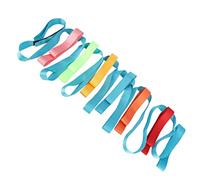 Generic Cuerda de Seguridad para Niños con Asas Coloridas, Cuerda para Niños Pequeños para Evitar Perderse en Público, Adecuada para Enseñar en, 144.88 Pulgadas de Longitud