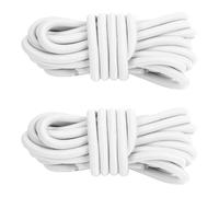 Generic Cuerda Elástica para Kayak, Cuerdas De Nailon Duraderas a Prueba De Sol para Tabla De Surf De Paddle, 2 uds. De Cuerdas Elásticas De 98,4 Pulgadas para Kayak, Tabla De Paddle (White)