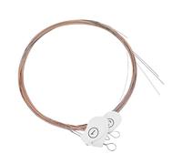 Generic Cuerdas de Banjo de Aleación a Prueba de óxido para Guitarra de 4 Cuerdas que Brindan Tonos Resonantes Cálidos y una Melodía Estable con un Rendimiento Duradero 4 Piezas