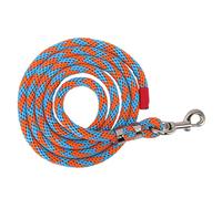 Generic Cuerdas de Plomo para Caballos, Lana de Caballos Cuerda de Cables con de de Nylon Grande Engrosado para de, Ganado, de Tracción para Mascotas, 11.5 Pies (Naranja Azul)