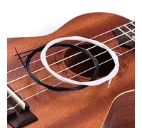 Generic Cuerdas de Ukelele de Nailon Sonidos Claros y Brillantes de Paquete de 2 Juegos Reemplazo Blanco y Negro para Ukeleles Tenor de Concierto Soprano Nylon .024-.026 para Todos los Intérpretes de