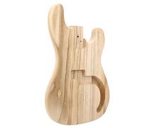 Generic Cuerpo de bajo DIY, Piezas de Guitarra Eléctrica de Arce sin Terminar para Entusiastas de la Artesanía, Tamaño 19,5 X 13 X 1,7 Pulgadas