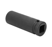 Generic Dado de Impacto de 1/2 Pulgada, 17/18/19 Mm, Resistente para Llave Neumática, Trinquete Manual, Extremo Biselado, Larga Vida útil para Mecánicos de Acero (17MM)