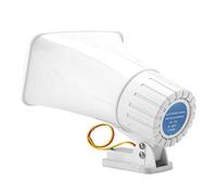 Generic de Alarma Antirrobo con Cable y Sirena de Alarma de Bocina de 150dB de Doble Tono para Seguridad Residencial Material Ignífugo ABS DC 12V