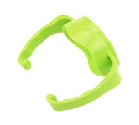 Generic de Vidrio para Biberón, Suave, Flexible, Antideslizante, Cuello Ancho, Accesorios para Biberón para Alimentación de bebé, Material Seguro PP para que el bebé Aprenda a Agarrar (GREEN)