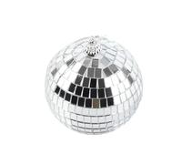 Generic Decoración de Fiesta de Discoteca Mini Bola de Espejo Patrón Brillante Adorno de Reflejo de Luz Clásico para Pista de Baile Material de Vidrio de Espuma 1 Bola de Discoteca Colgante
