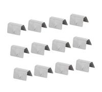 Generic Deflector de Lluvia y Viento para Coche, Clips de Acero Inoxidable para Hfit para EKO G3, Retención de Fijación, Mejora la Seguridad en la Conducción, 12 Uds.