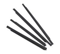 Generic Desarrollo del Clima de la Ventana, 4pcs ABS + Reducción de Ruido de Goma Ventana de la Puerta del Automóvil Weatherstrip 75710 0C010 Sellos de Sello de la 75720 0C010