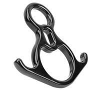 Generic Descenso de Yoga Multifuncional 8 para Yoga y Escalada Al Aire, Protector Resistente de Aleación de Aluminio y Magnesio, Fácil de Usar, 1 ud.