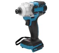 Generic Destornillador de Impacto Eléctrico, Llave Inalámbrica sin Escobillas, 520N.M, Alto par para Mantenimiento de 21V, Carpintería, Estantes para Obras de Construcción