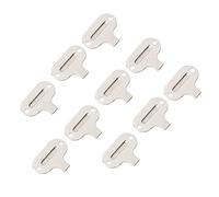 Generic Destornillador de Placa de Aguja para Máquina de Coser, Juego de 10 Uds para Reparación del Hogar, Compacto y de Alta Dureza, Ideal para Tareas de Costura
