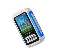Generic Detector de Calidad del Aire Medidor Ionizador con Función de Alarma para el Hogar Probador de Aire Portátil Concentración de Iones Negativos Pantalla VT-AIR01 para Oficina (WHITE)