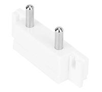 Generic Detector de Líquido Sonda de Fuga de Agua Sensor de Fugas de Inundación con Acero Inoxidable para Uso en Sótanos Agrícolas Carcasa de ABS Blanca