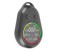 Generic Detector Portátil de Calidad del Aire 5 en 1, Barómetro de Altitud de CO de Alta Precisión, Termómetro, Probador de Humedad para Actividades Al Aire Libre