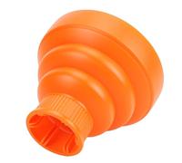 Generic Difusor de Secador de Pelo de Silicona, Accesorio Plegable Naranja para Mejorar el Volumen y la Textura sin Esfuerzo